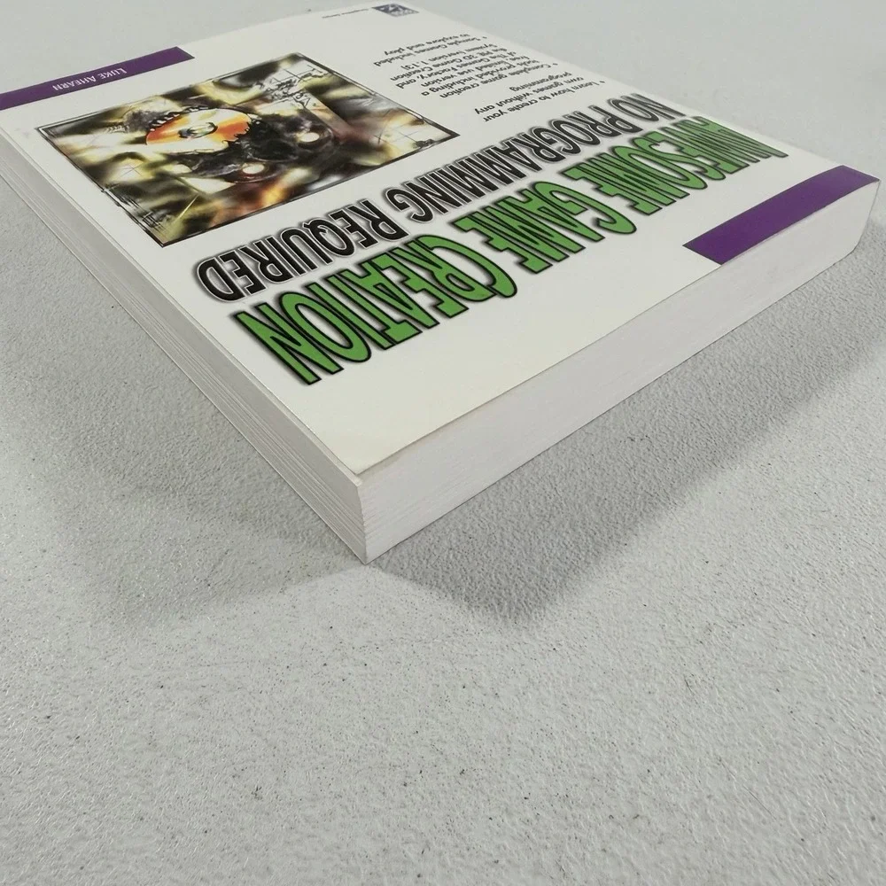Awesome Game Creation: No Programming Required W/ CD Luke Ahearn‎ 2000 NEW